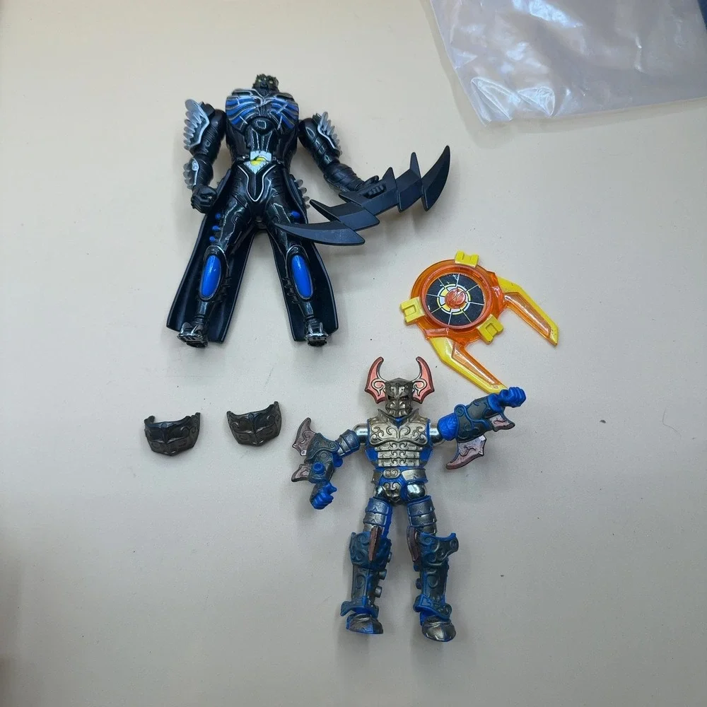 Hasbro Galactic Heroes Star Wars Action Figures Lot Black Warrior Blue Knight